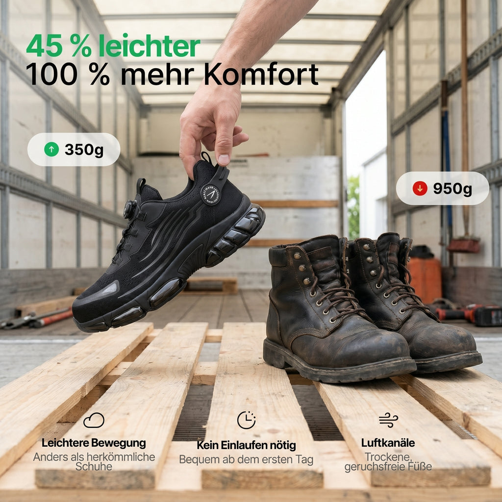 1+1 GRATIS: BLITZ® S3 Pro: Sicherheit & ganztägiger Komfort für LKW-Fahrer