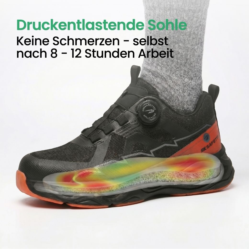 ONIX® S3 Sicherheitsschuh: 12 Stunden Schicht. Null Schmerzen.
