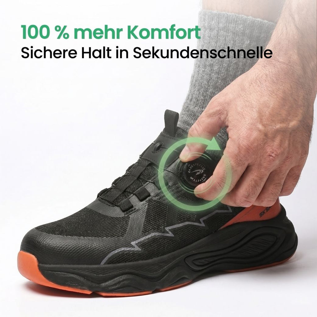 ONIX® S3 Sicherheitsschuh: 12 Stunden Schicht. Null Schmerzen.
