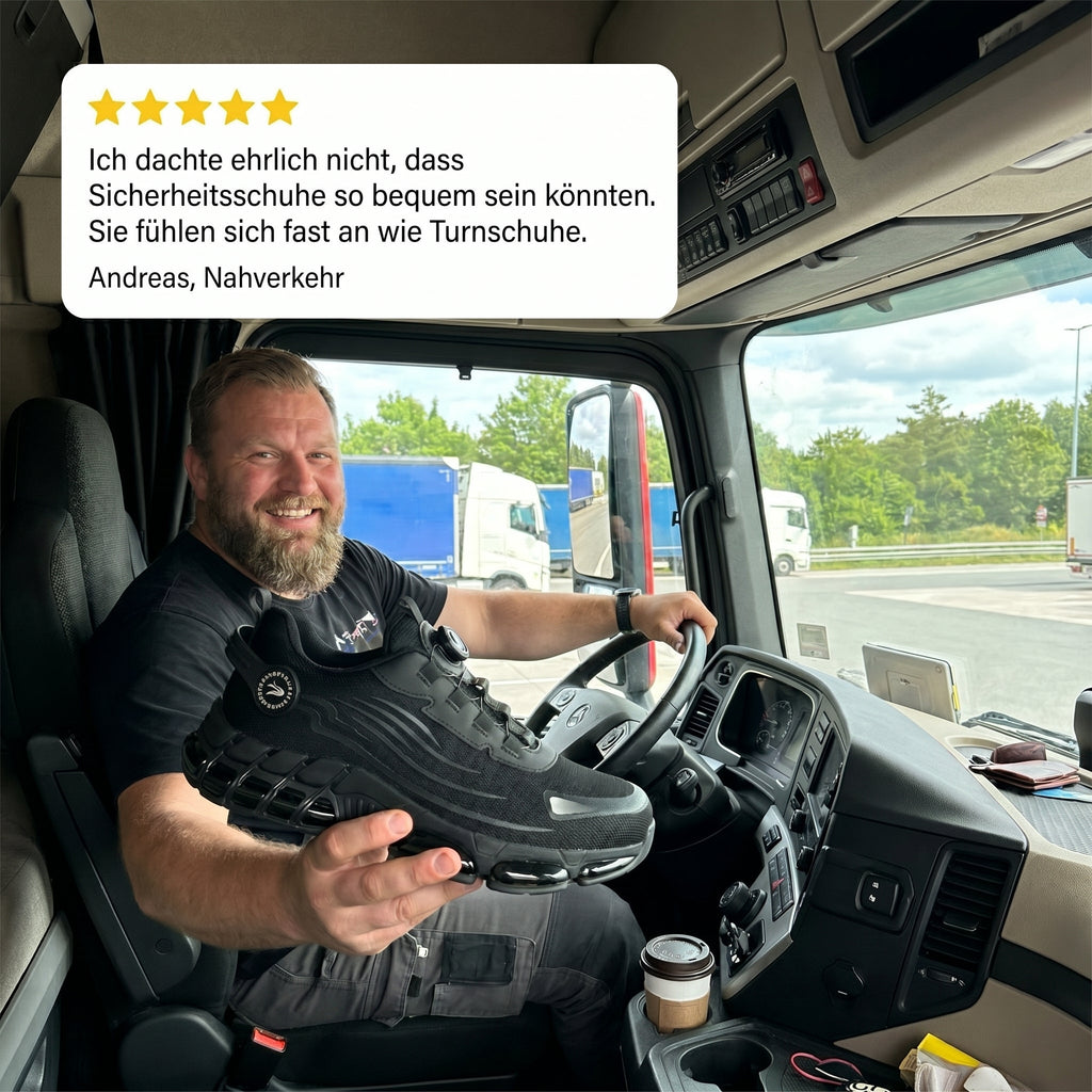 1+1 GRATIS: BLITZ® S3 Pro: Sicherheit & ganztägiger Komfort für LKW-Fahrer